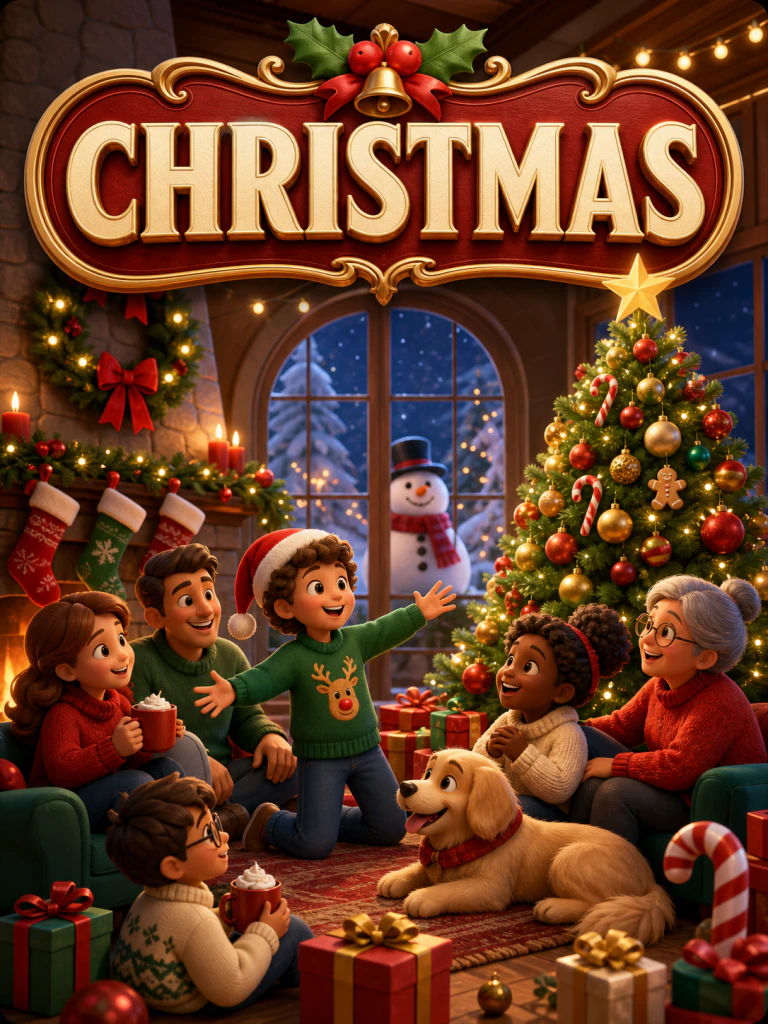 Christmas deck in the Actz Charades app
