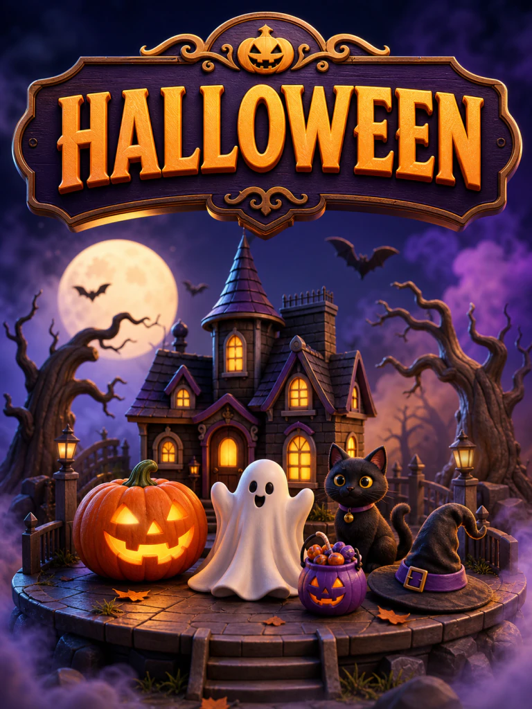 Halloween deck in the Actz Charades app